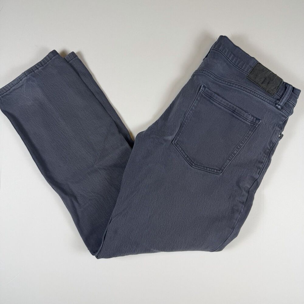 Mutual Weave The Taper Men's Gray Jeans 34x30 Casual Five Pocket Tapered